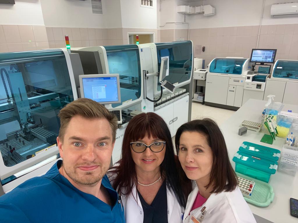 Laboratorium kierowniczka i diagności lab