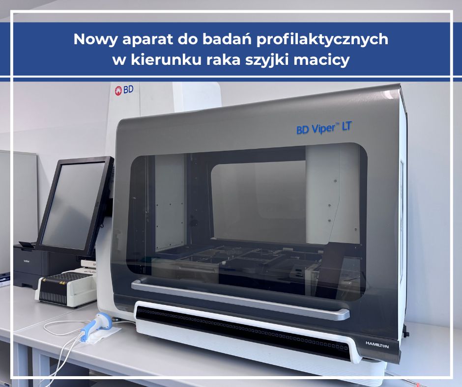 Nowy aparat do badań profilaktycznych w kierunku raka szyjki macicy